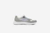 Dior B25 Running Sneaker "Gray and Blue Dior Oblique" Canvas Suede
