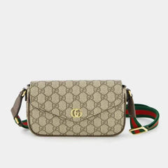 Gucci Women's Gray 'ophidia Mini' Shoulder Bag
