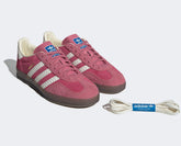 Adidas "Gazelle Indoor pink" cloud white