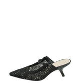 Christian Dior Black Capture Heeled Mules