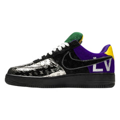 Off White x Lv ''Virgil ABLOH PURPLE DUSK/METALIC SILVER"