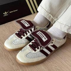 ADIDAS SAMBA PONY TONAL WALES BONNER CREAM WHITE