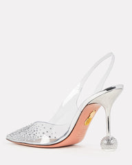 AQUAZZURA Yes Darling Crystal-Embellished Pumps