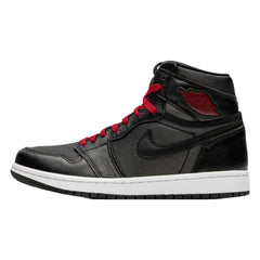 High og "Black satin /Gym red"