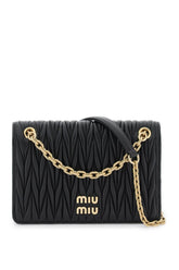 Matelassé nappa leather mini-bag