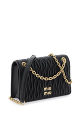 Matelassé nappa leather mini-bag