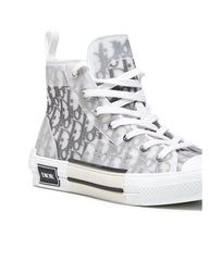"Dior B23" Oblique High-top Sneakers" in White for Men | Lyst