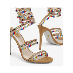 RENÉ CAOVILLA Chandelier Crystal Sandals