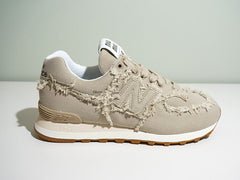 Miu Miu x "New Balance 574"  denim sneakers
