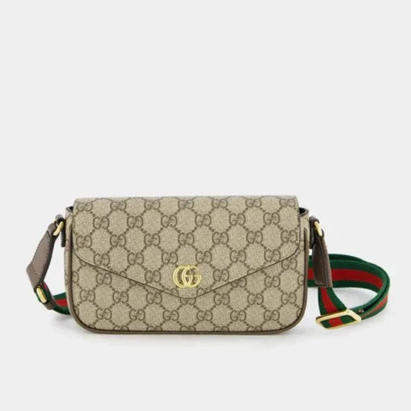Gucci Women's Gray 'ophidia Mini' Shoulder Bag
