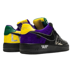 Off White x Lv ''Virgil ABLOH PURPLE DUSK/METALIC SILVER"