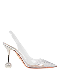 AQUAZZURA Yes Darling Crystal-Embellished Pumps