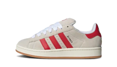 Adidas Campus 00s "Crystal" White Better Scarlet" Women's