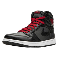 High og "Black satin /Gym red"
