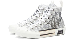 "Dior B23" Oblique High-top Sneakers" in White for Men | Lyst