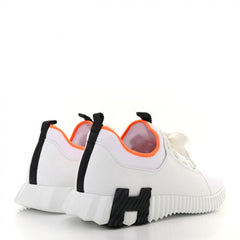 Knit Calfskin Mens Depart Sneakers