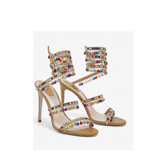 RENÉ CAOVILLA Chandelier Crystal Sandals